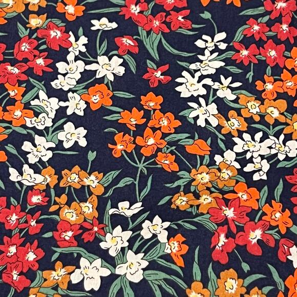 J. Crew Liberty Cotton Poplin Floral Affair Shirt Size Large - Picture 4 of 6